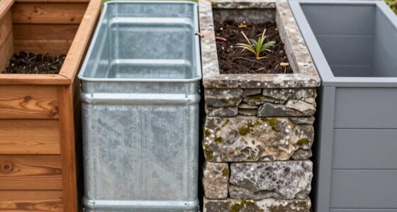 garden bed material comparison
