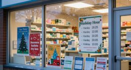 holiday pharmacy hours information