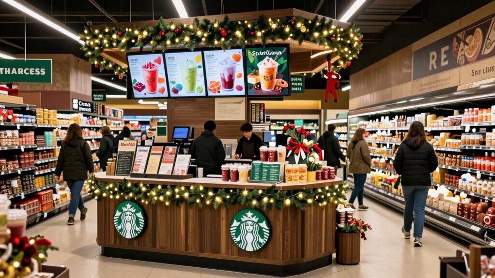 holiday starbucks store hours