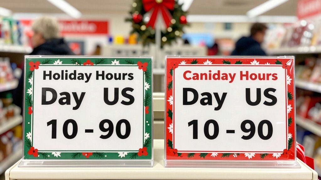 holiday store hours planning