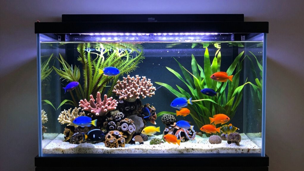 incorrect aquarium size choices