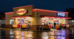 late night restaurant rush