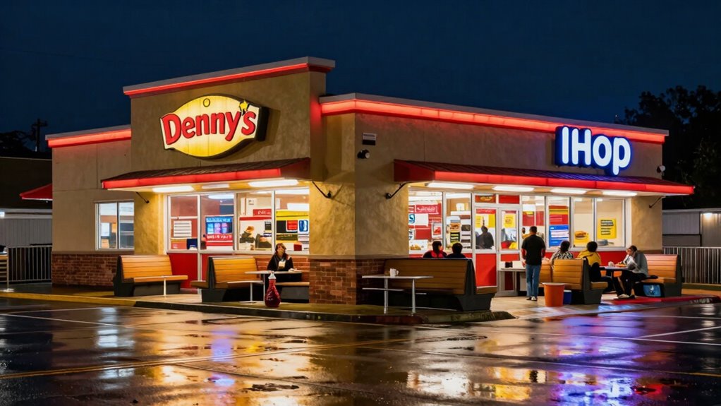 late night restaurant rush