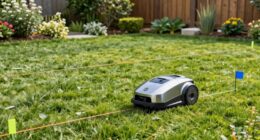 lawn mower boundary setup