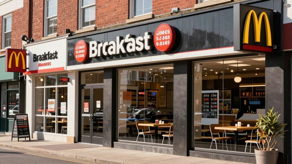 location dependent breakfast timings