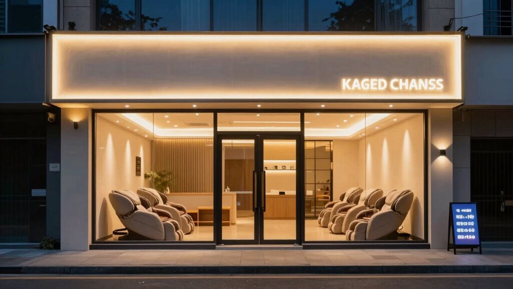 massage chain weekday hours