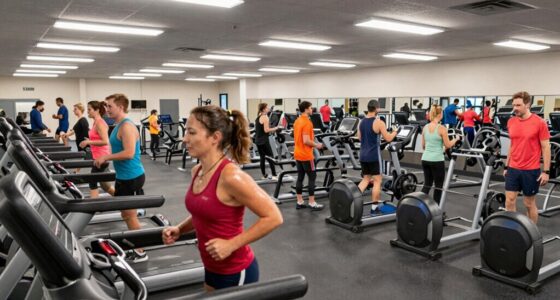 monday evening gym rush