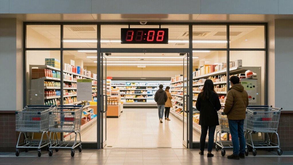 morning supermarket opening hours