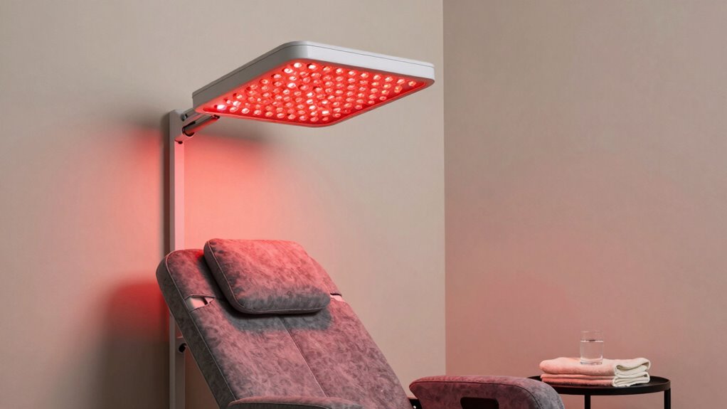 optimal safe light therapy placement