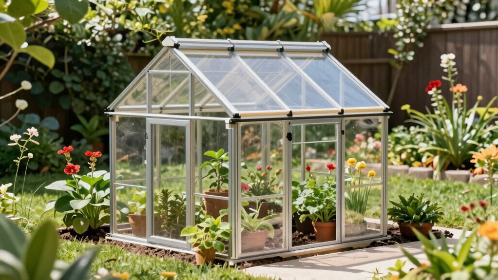 optimal small greenhouse design