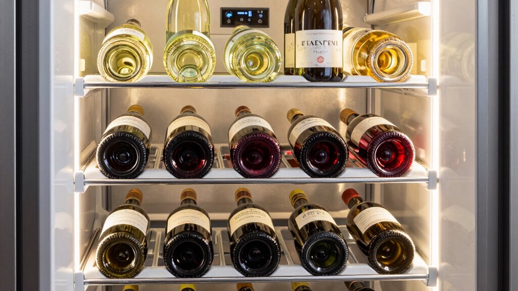 optimized multi zone wine storage