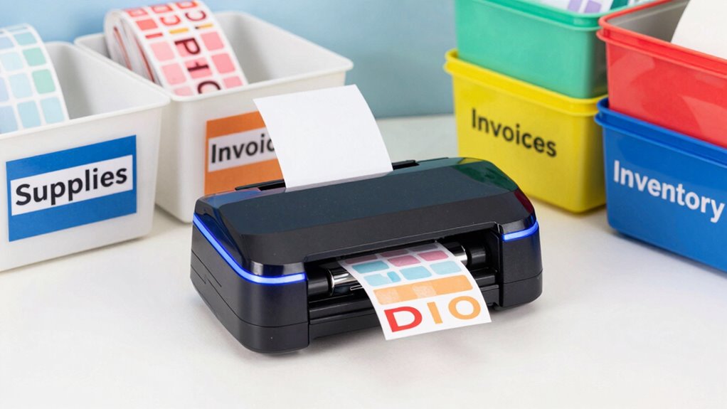 organized efficient product labeling