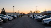 park parking opens early