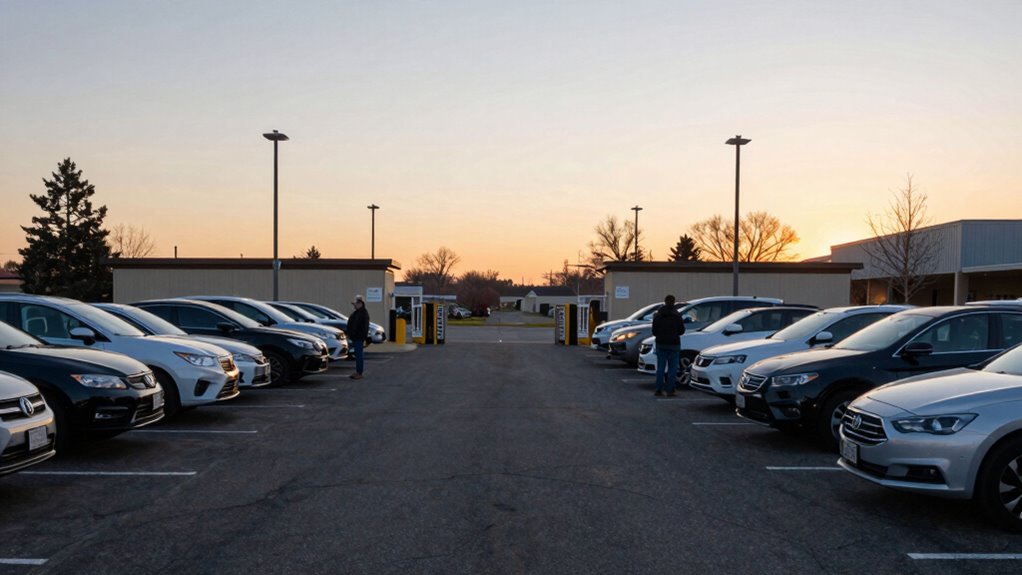 park parking opens early