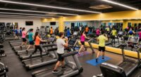 peak gym hours after work