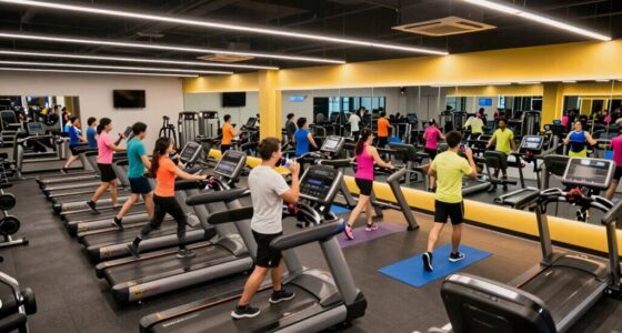 peak gym hours after work