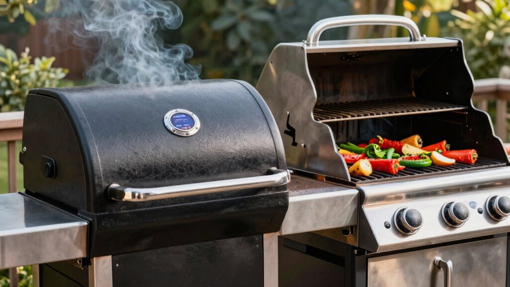 pellet vs gas grilling