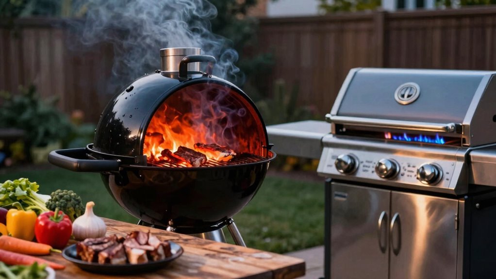 pellet vs gas grills