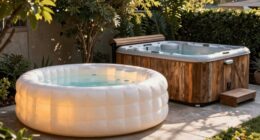 portable versus permanent hot tubs