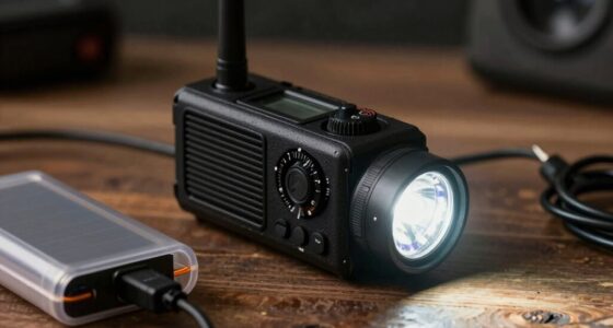 power outage radio features