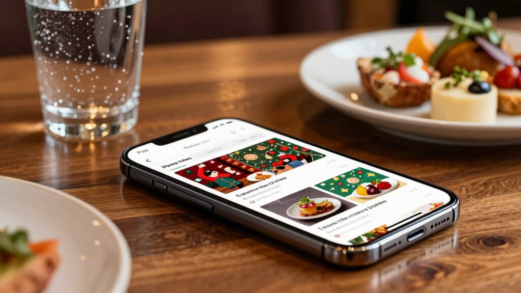 restaurant holiday hours and menus