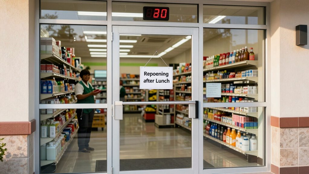 safeway pharmacy lunch break schedule