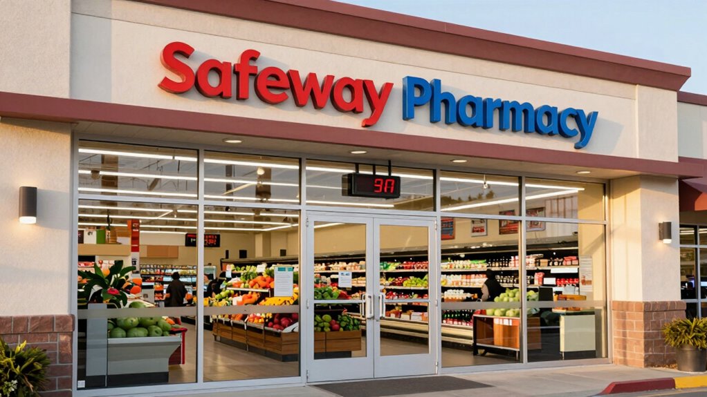 safeway pharmacy reopening hours