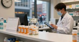 schedule pharmacy visits efficiently