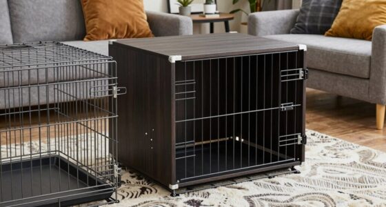 stylish dog crate options