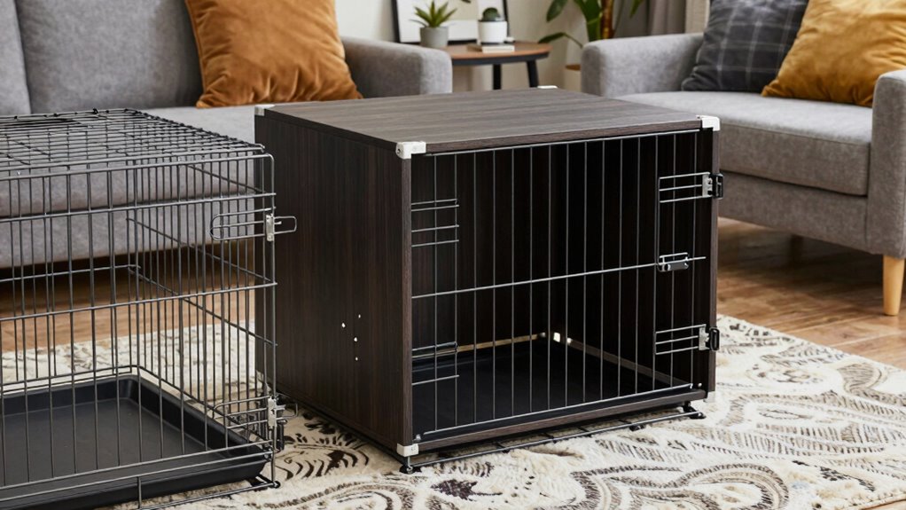 stylish dog crate options