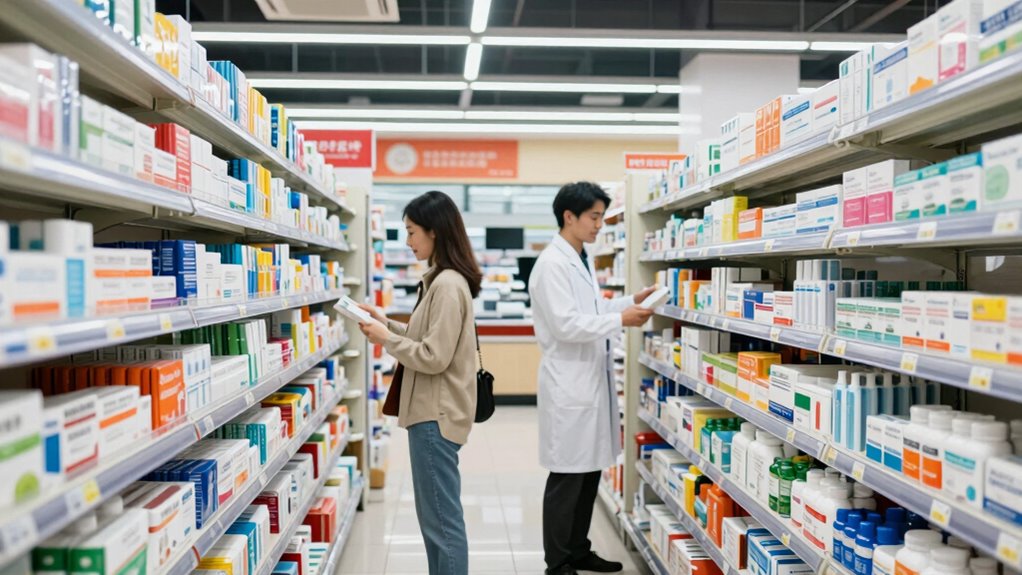 supermarket vs standalone pharmacy