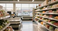 supermarkets are quietest early