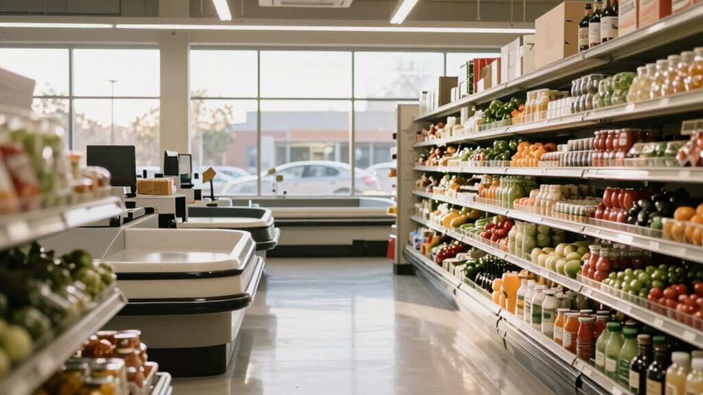 supermarkets are quietest early