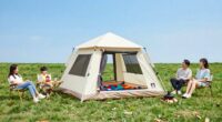 tent size and capacity
