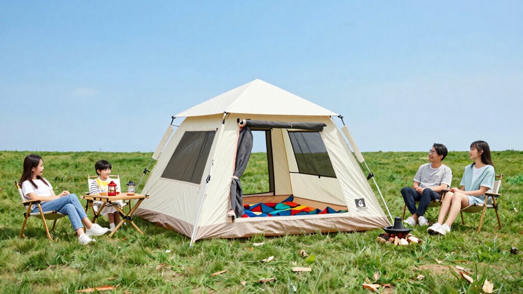 tent size and capacity