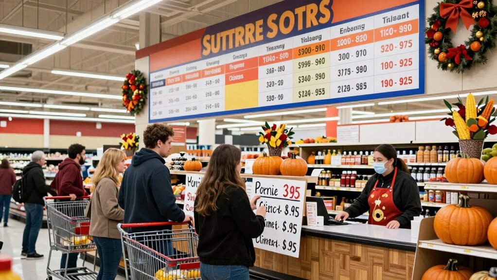 thanksgiving grocery store hours