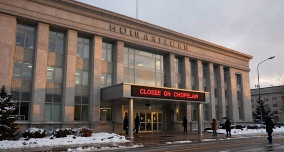 timing of closure announcements