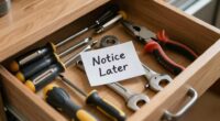 tool storage drawer features