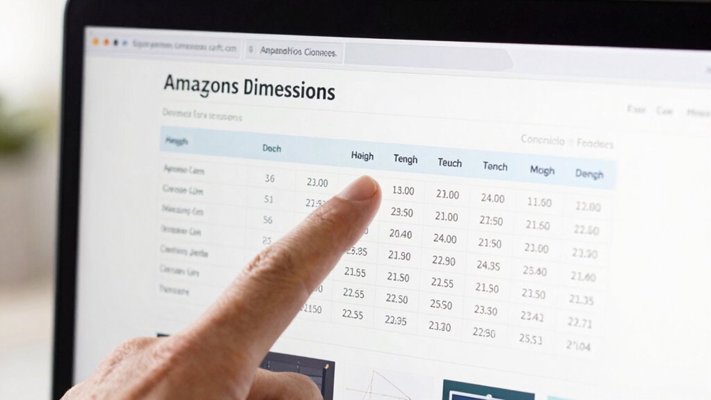 understanding product size details