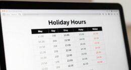 understanding store holiday schedules