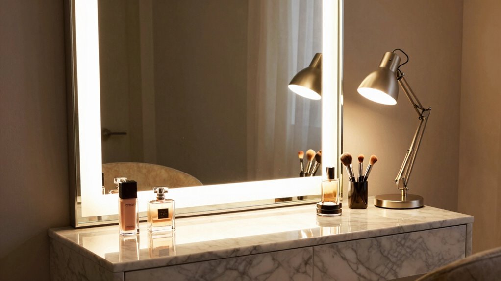 vanity lighting mirror tips