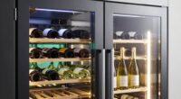wine storage temperature zones