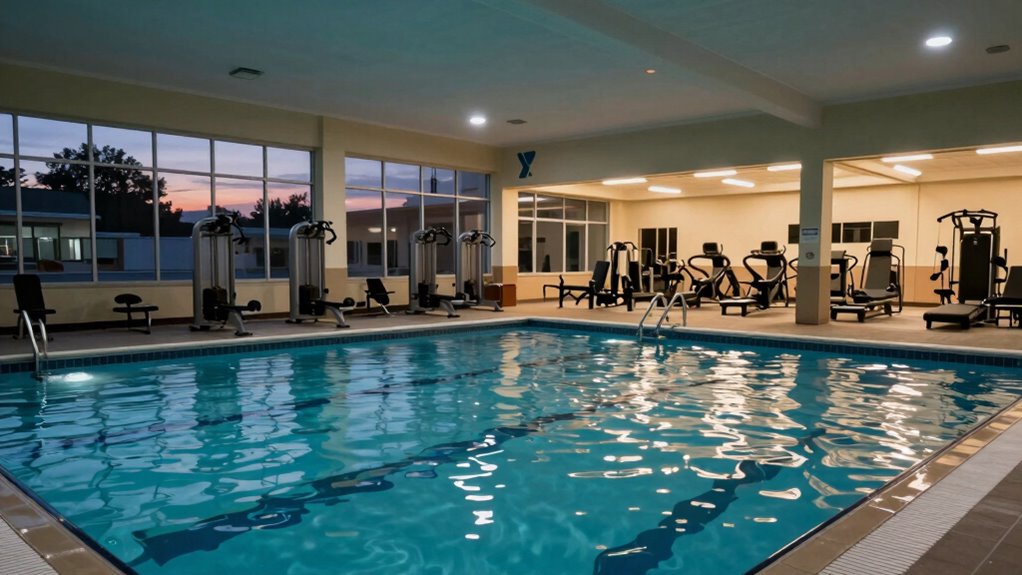 ymca facility closing times