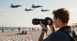 Blue Angels conducting review after jet flies over Florida beachgoers