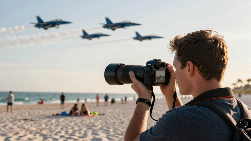 Blue Angels conducting review after jet flies over Florida beachgoers