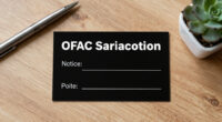 Notice Of OFAC Sanctions Action