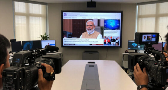 Narendra Modi Surges In Global Coverage