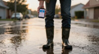 Red Flood Alert In China