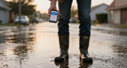 Red Flood Alert In China