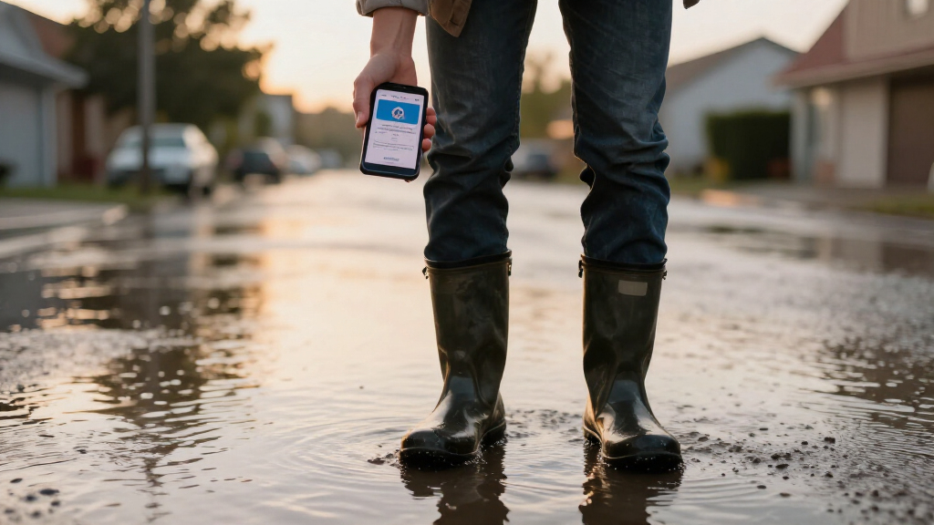 Red Flood Alert In China